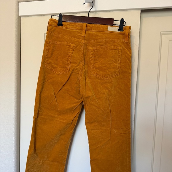 AG Adriano Goldschmied “The Isabelle” Corduroy Slim Straight Pants | Size 29R | - Picture 4 of 6